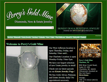 Tablet Screenshot of perrysgoldmine.com